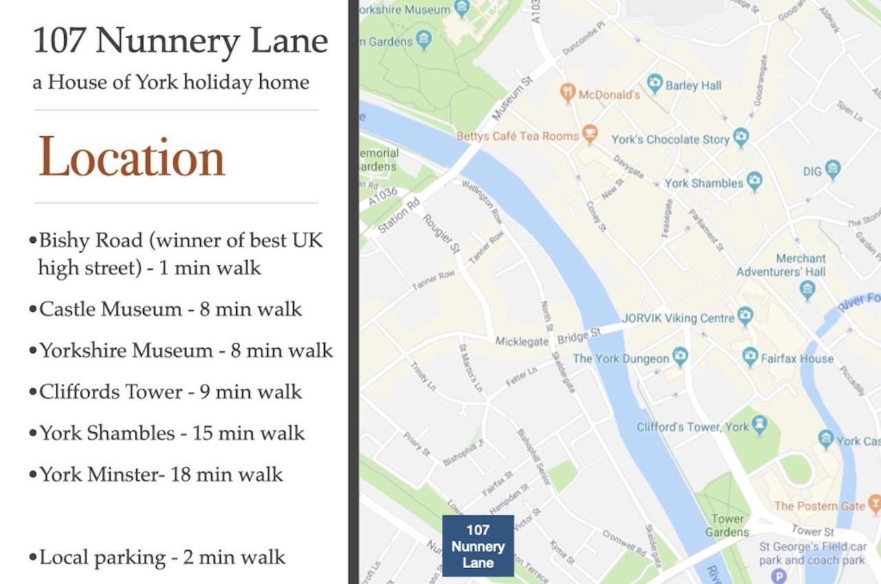 107 Nunnery Lane - A House Of York Holiday Home מראה חיצוני תמונה