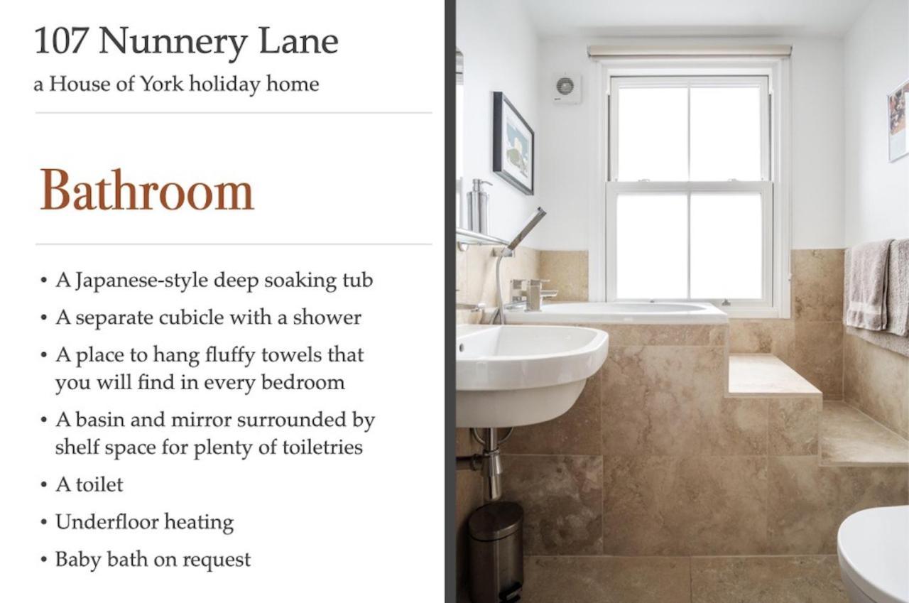 107 Nunnery Lane - A House Of York Holiday Home מראה חיצוני תמונה