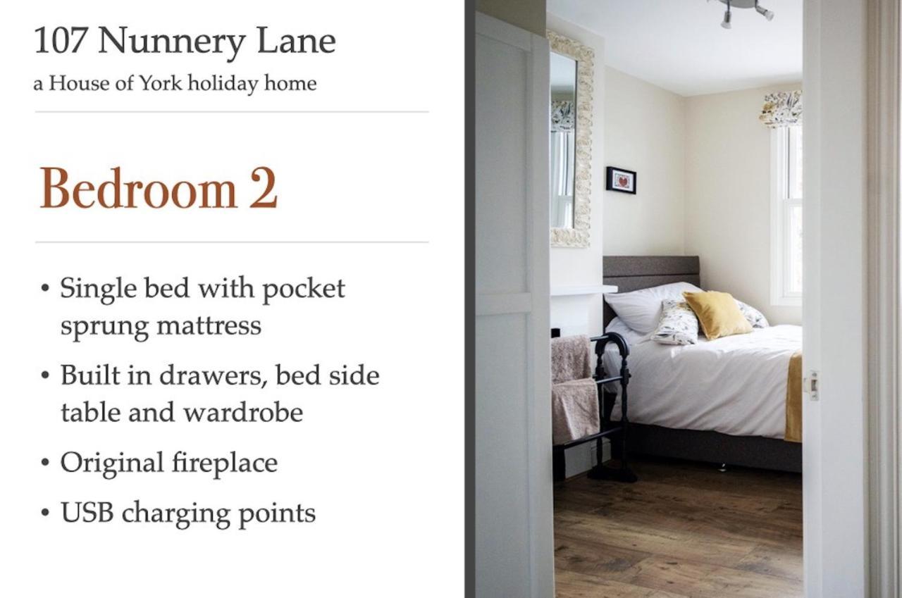 107 Nunnery Lane - A House Of York Holiday Home מראה חיצוני תמונה